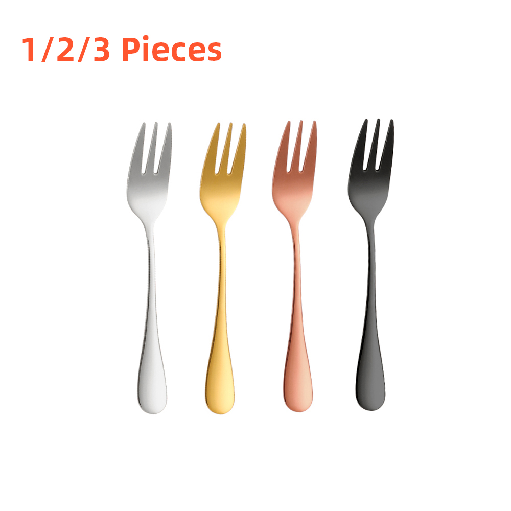 1/2/3 Pieces Gold Fruit Fork S – обзор и цена Gold Plated Cutlery