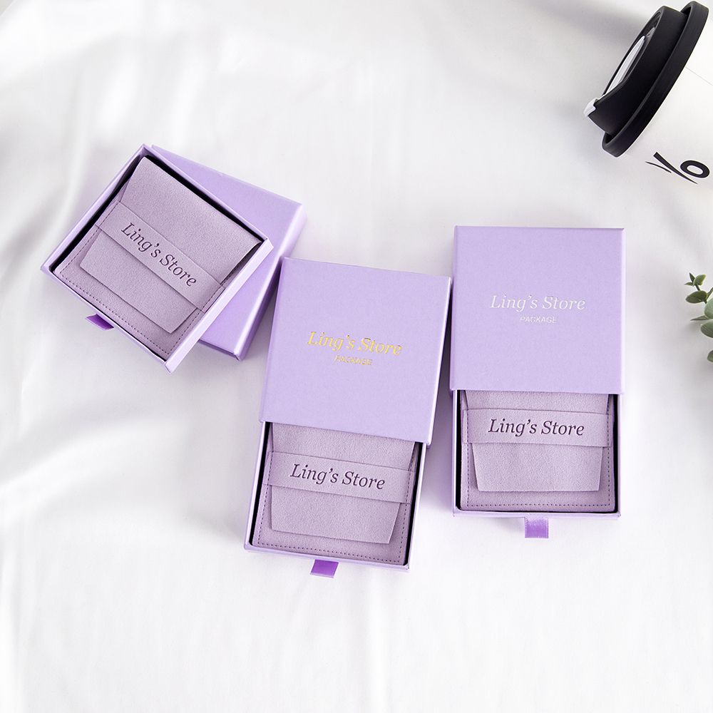 24Sets Custom Logo Violet 9x9x – обзор и цена Velvet Jewelry Box